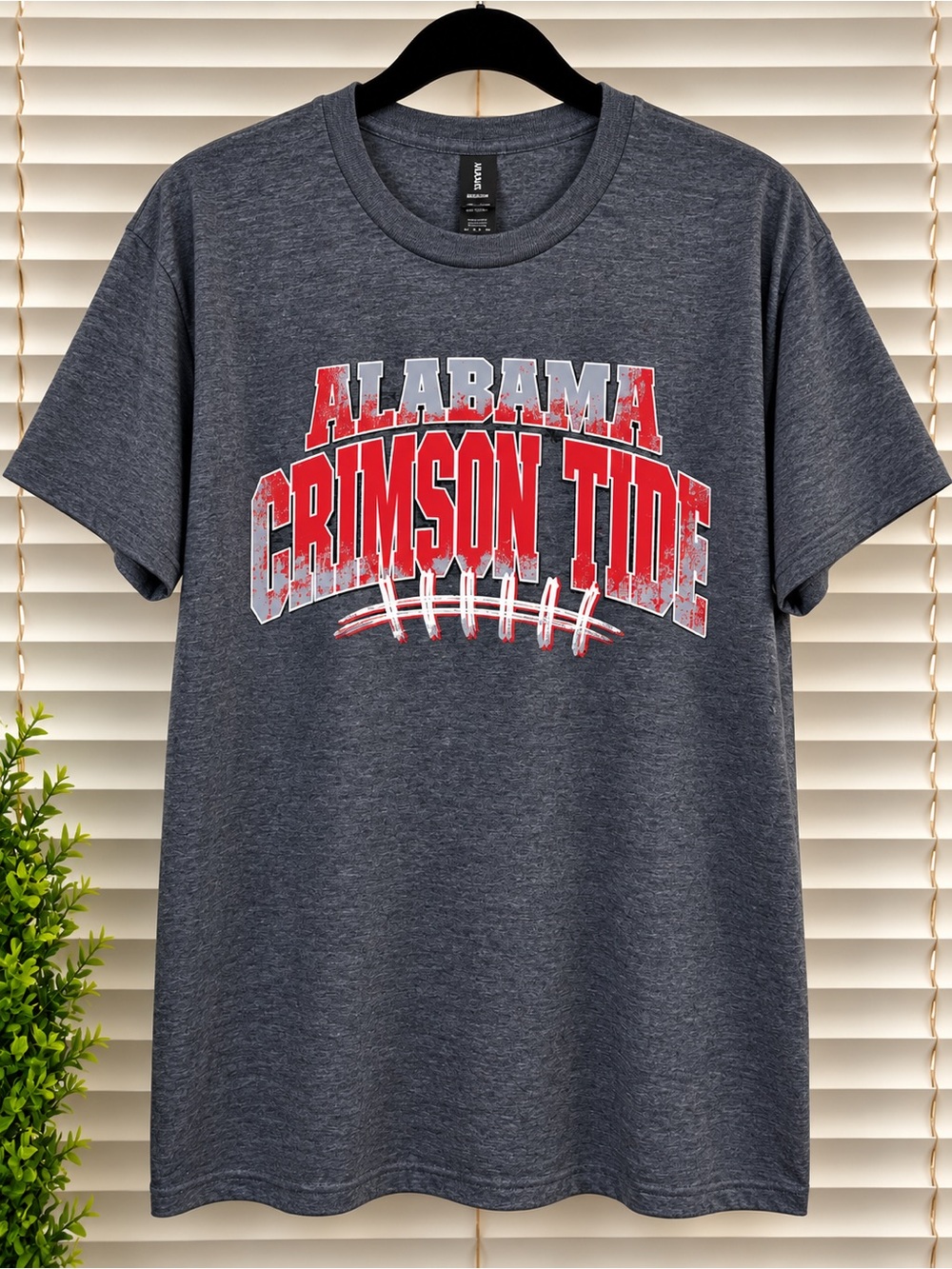 Custom grey shirt with college team